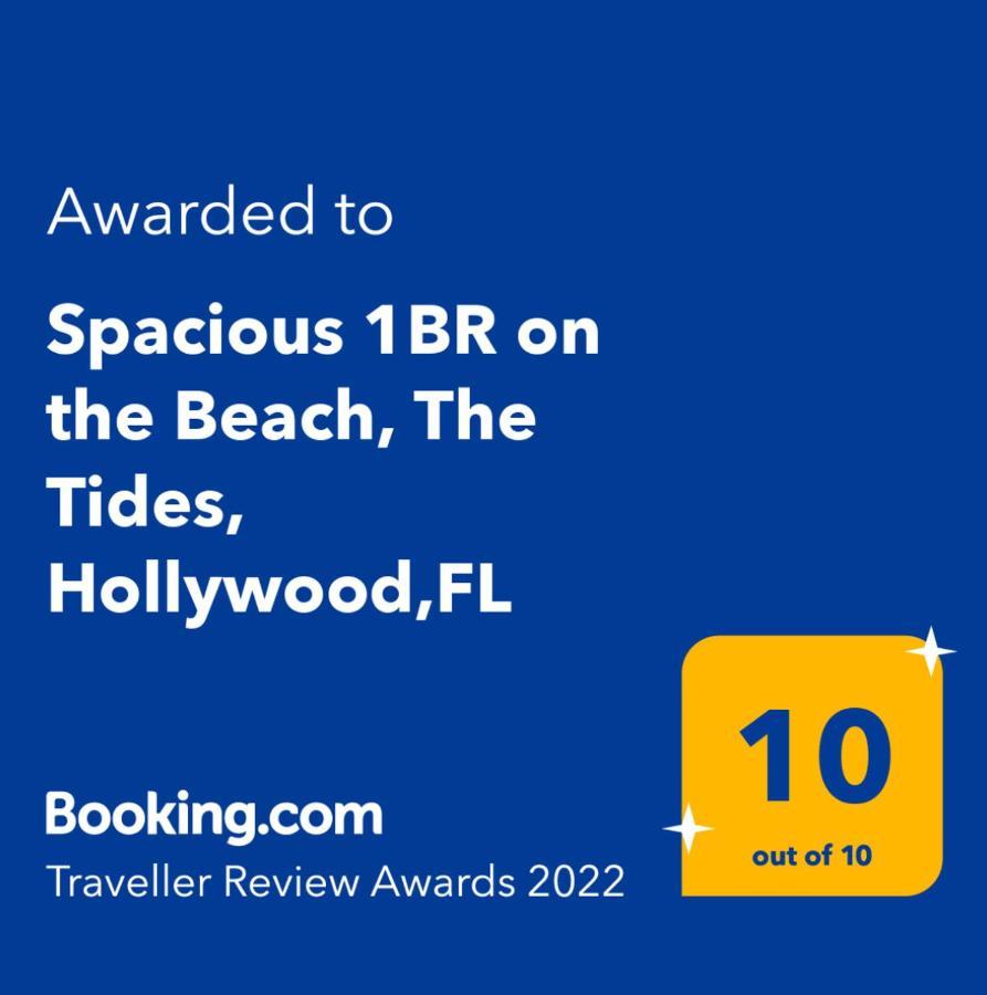 Spacious 1Br On The Beach, The Tides, Hollywood,Fl Dış mekan fotoğraf