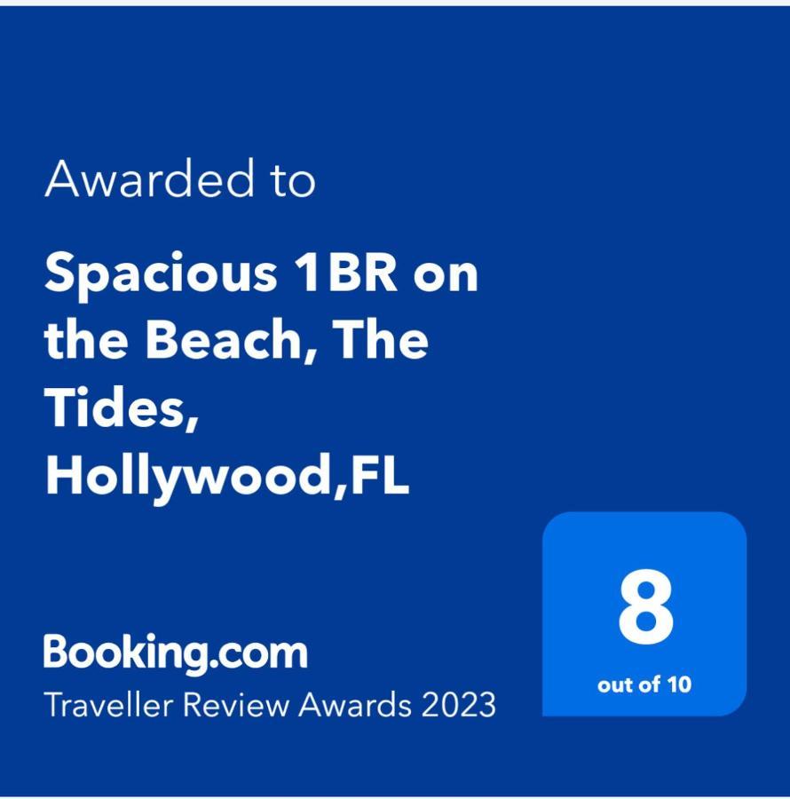 Spacious 1Br On The Beach, The Tides, Hollywood,Fl Dış mekan fotoğraf